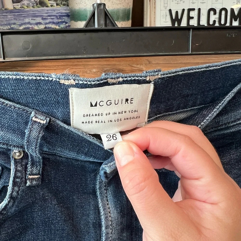 McGuire denim women’s Newton skinny jeans size 26 - Picture 4 of 10